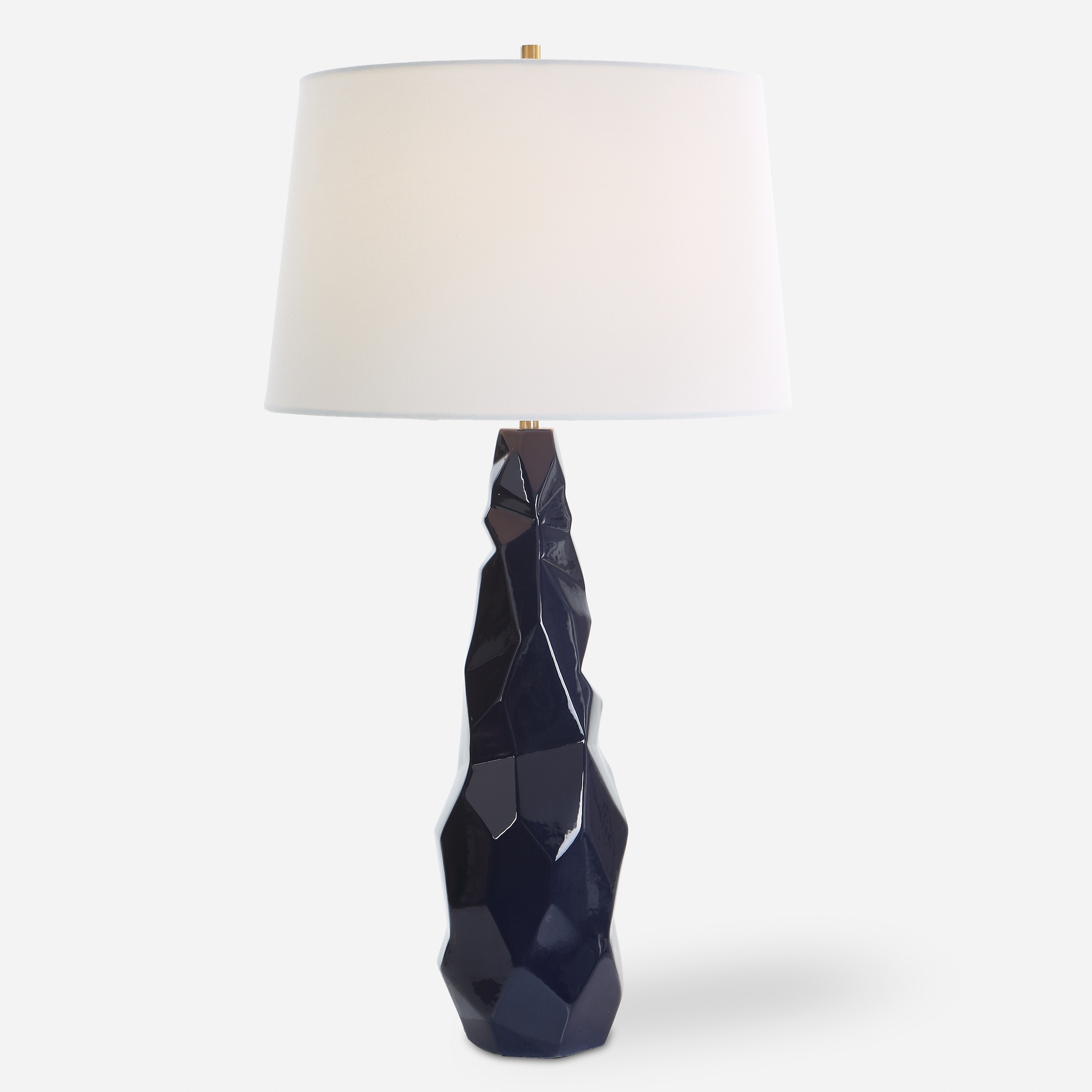 Kavos Geometric Blue Table Lamp - Image 0