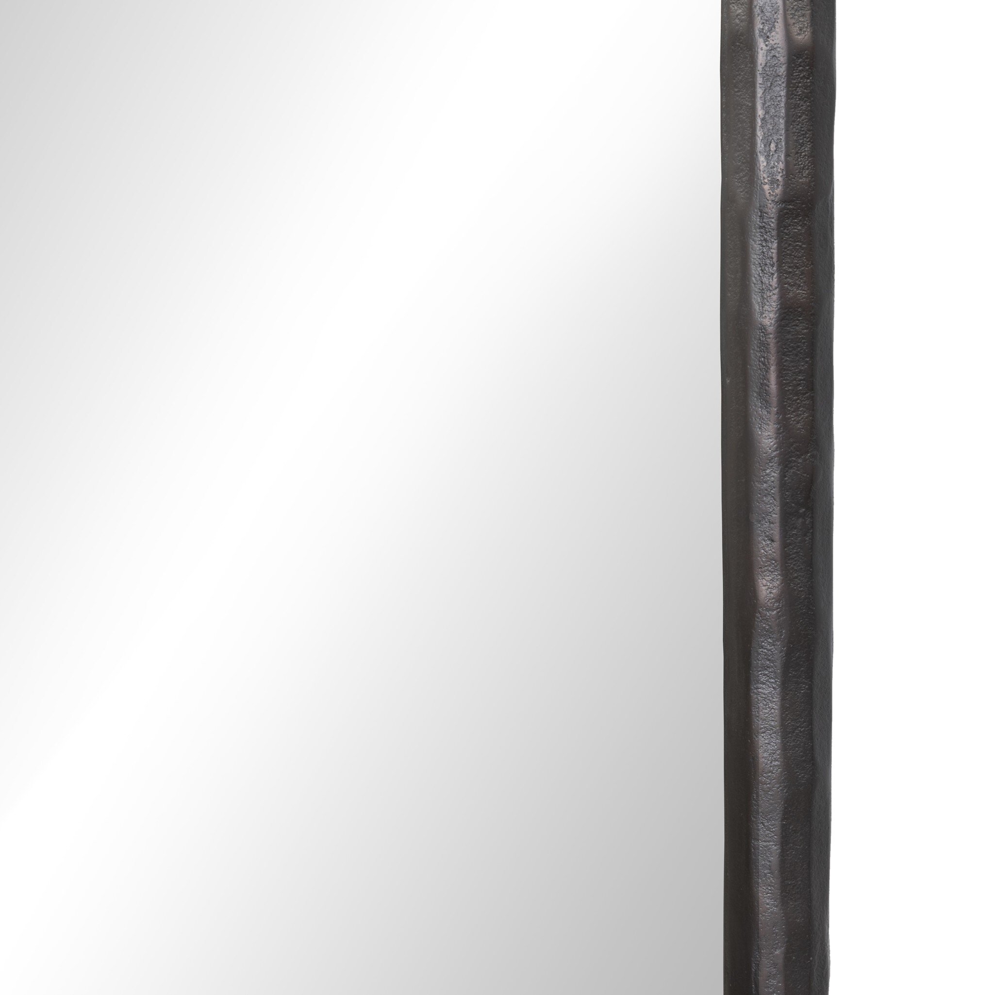 Tapered Floor Mirror - Bronzed Aluminum - Image 3