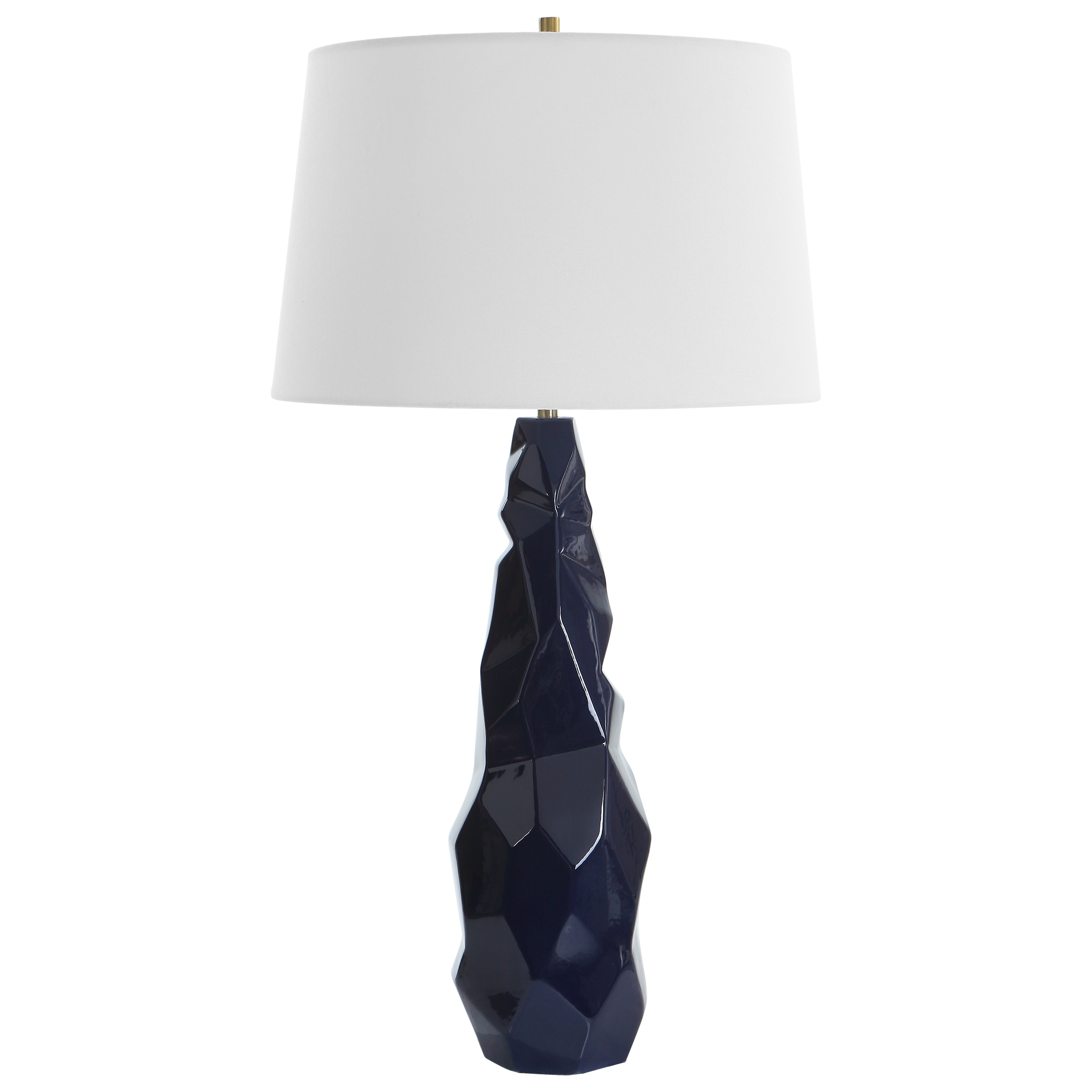 Kavos Geometric Blue Table Lamp - Image 3