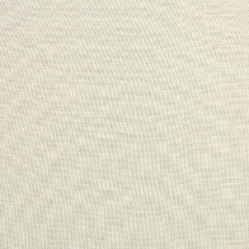 Stone Tan Textural Organic Cotton Chambray Blackout Window Curtain Panel 44"x63" - Image 3
