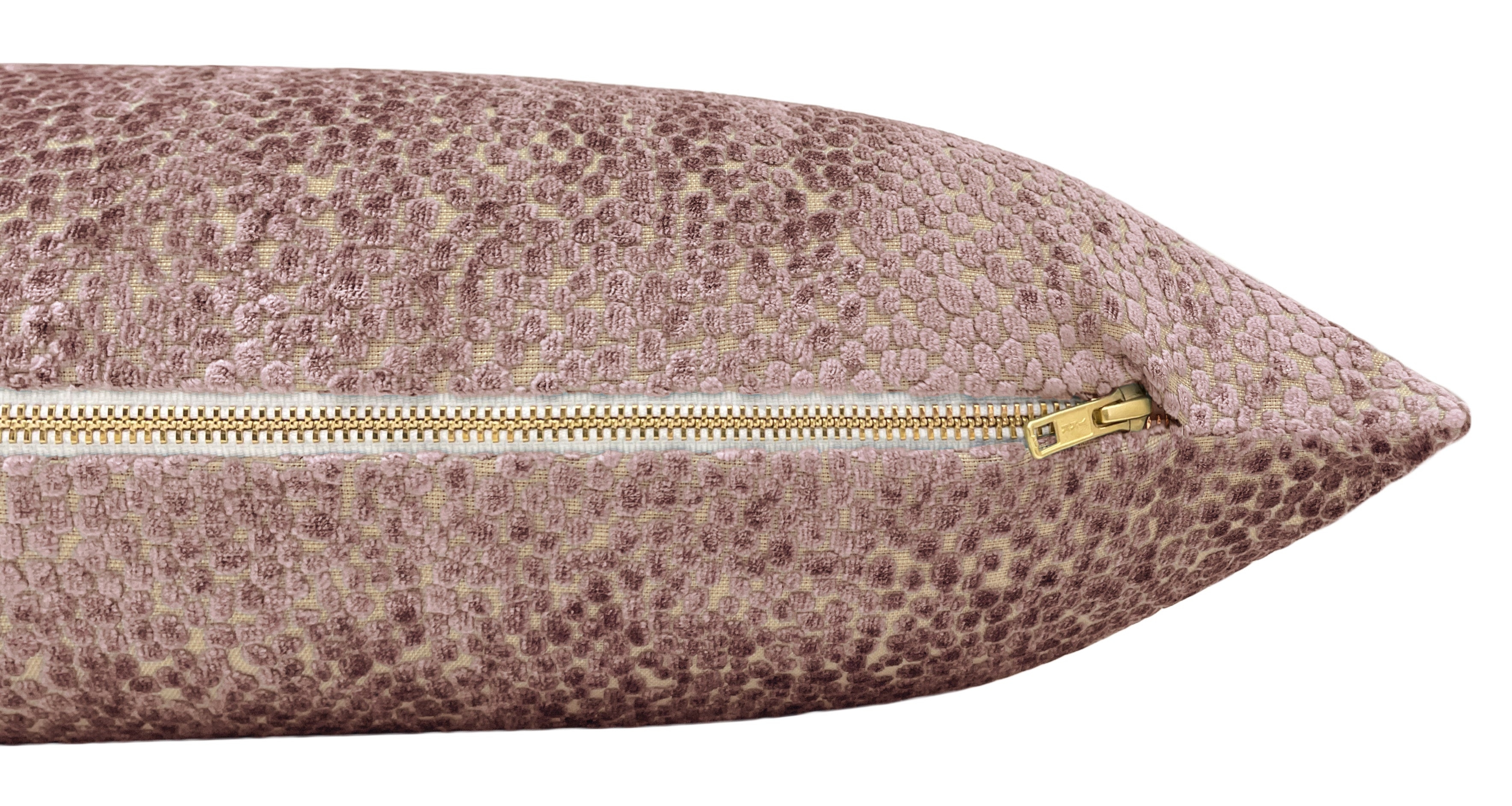 THE XL LUMBAR :: COSMO CUT VELVET // ROSE QUARTZ - BY THE YARD - Image 1