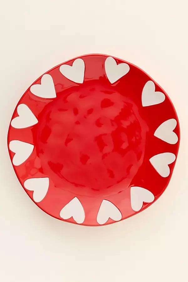 Vida Icon Stoneware Dessert Plate: Valentine's Day Edition - Image 0