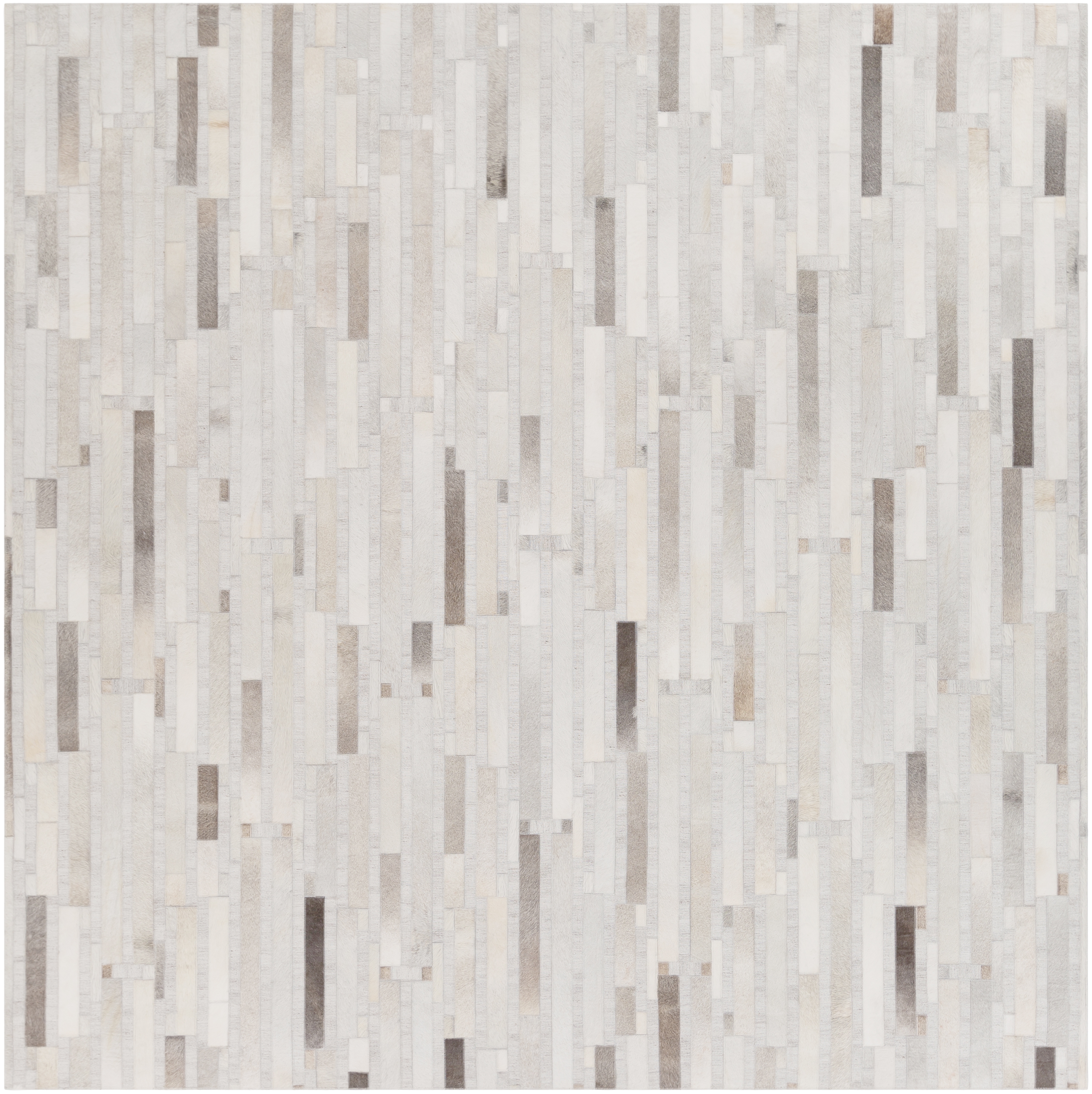 Medora Beige Indoor 8' x 8' Handmade Rug - Image 0