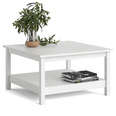 Chatham Square 4 Legs Coffee Table with Storage - Image 0