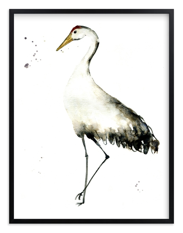Cranes On The Go Children's Art Print - Image 0