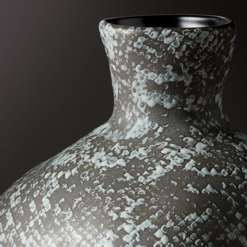Messina Black Snake Print Vase - Image 2