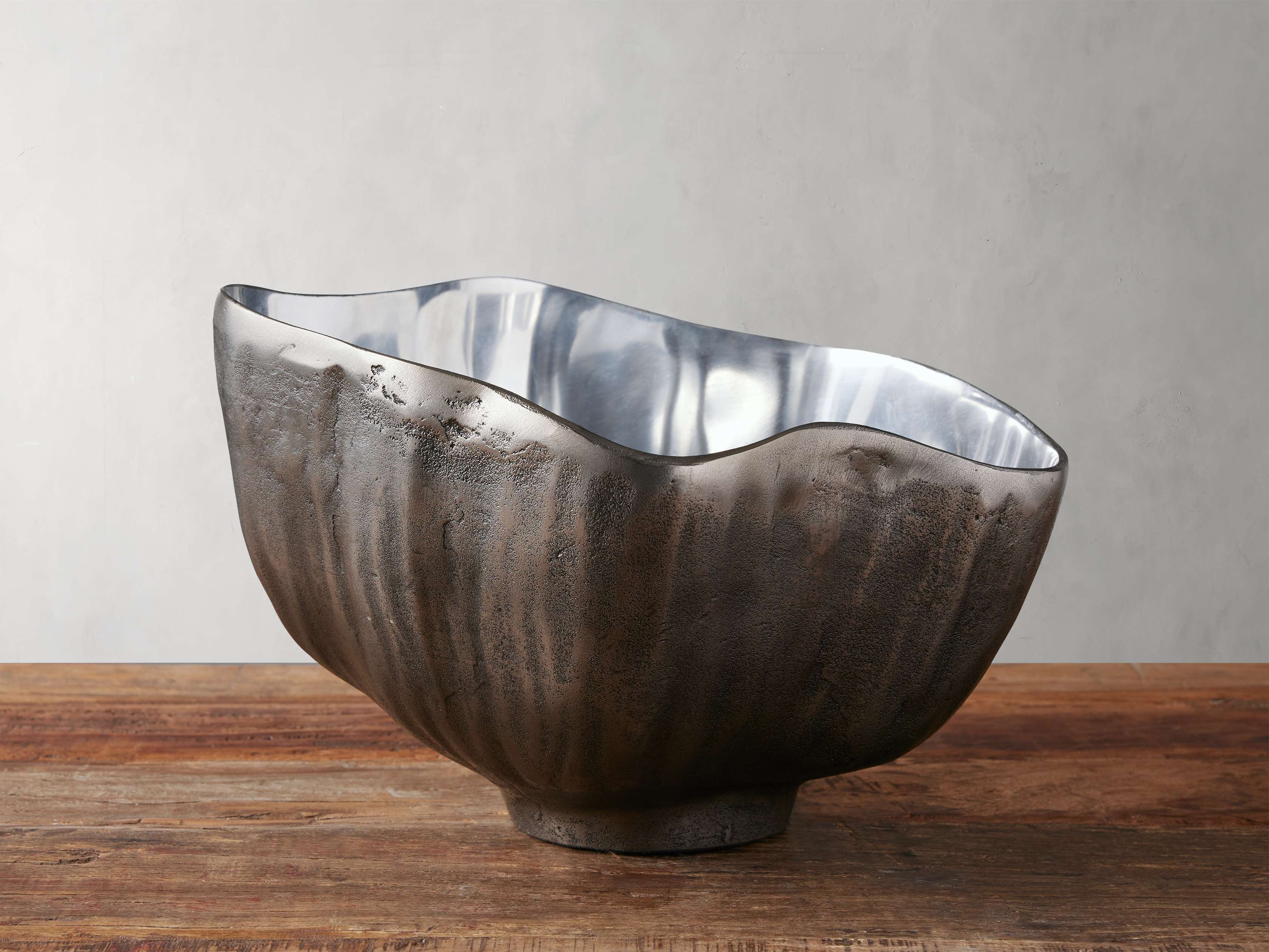 Arber Organic Bowl in Stainless Steel Black - Image 0