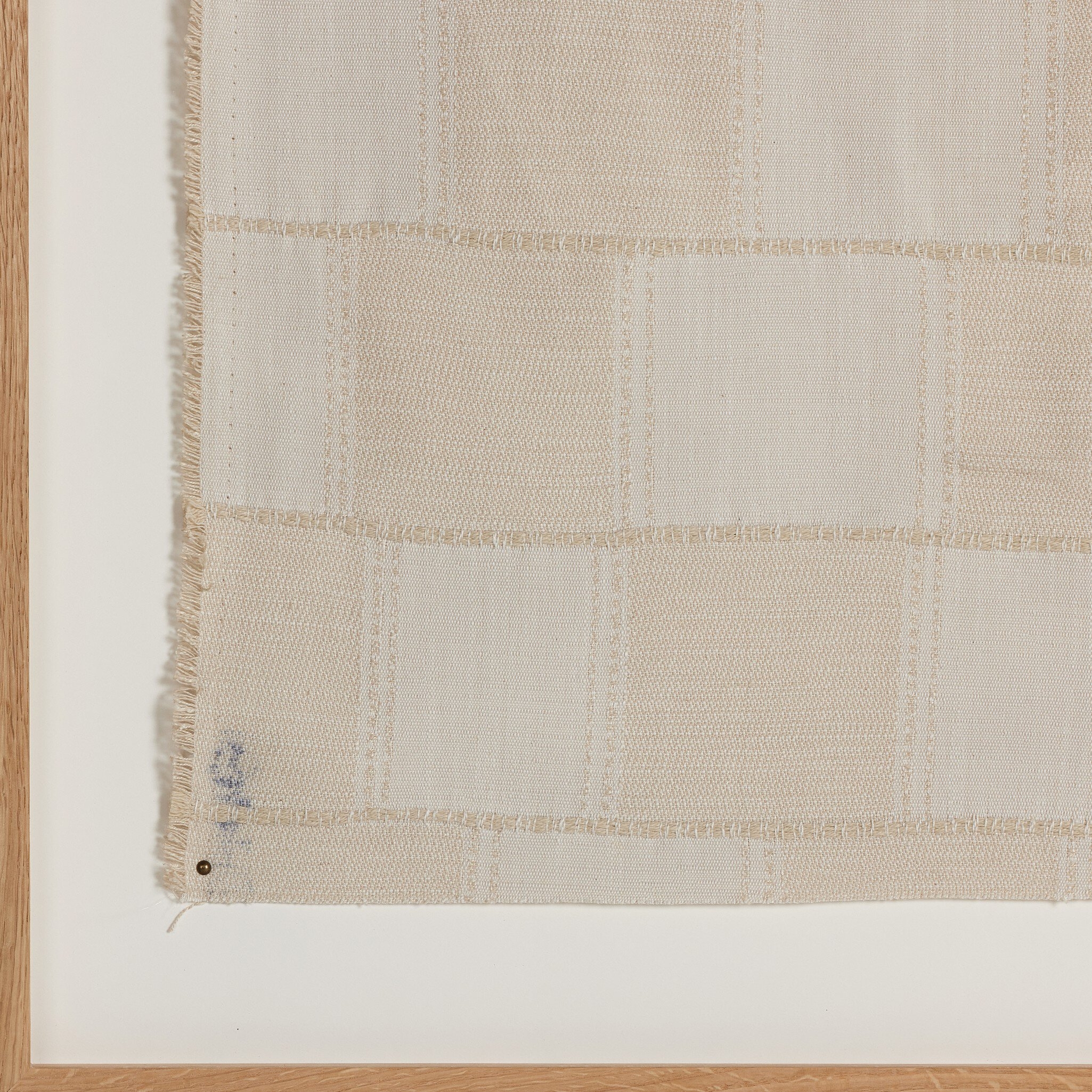 Thomwell Woven Textile by FH Art Studio - Vertical Grain 2.5 White Oak - Image 3