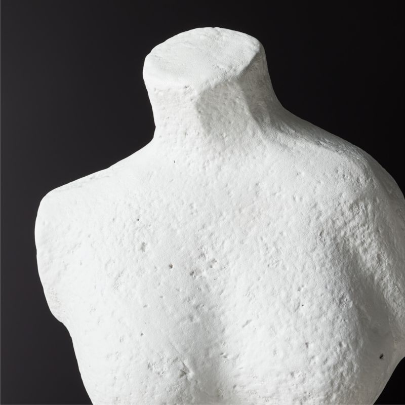 Eva Papier-Mache Bust Sculpture - Image 1