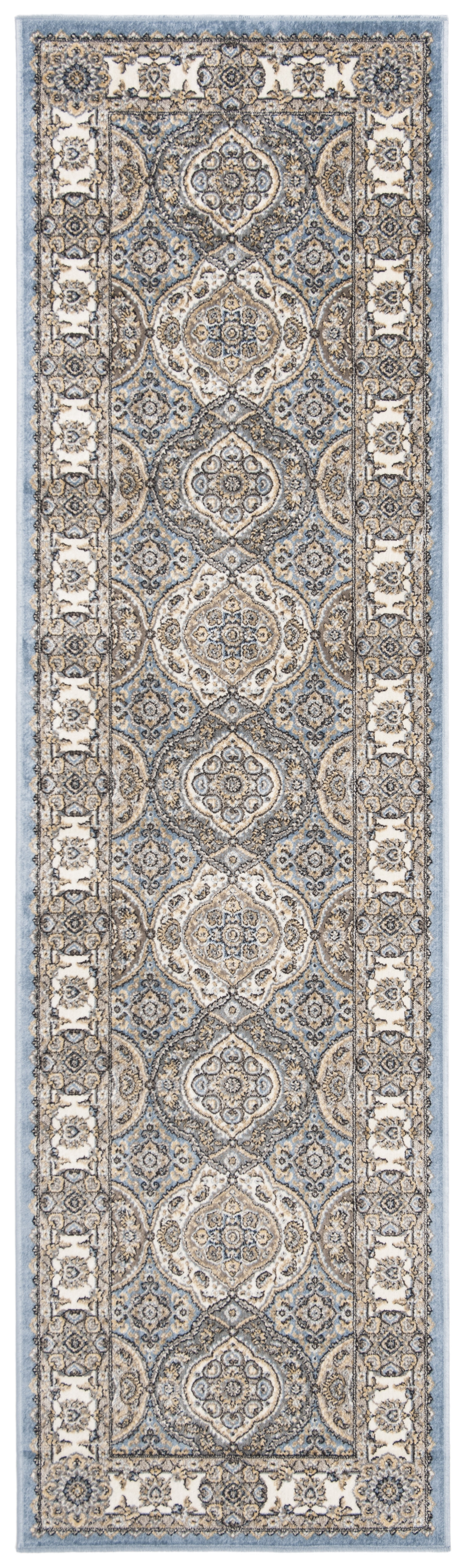 Arlo Home Woven Area Rug, ATL675L, Blue/Ivory,  2' 2" X 3' 7" - Image 0