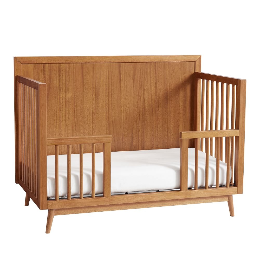 Mid-Century Toddler Bed Conversion Kit, Acorn, WE Kids - Image 0