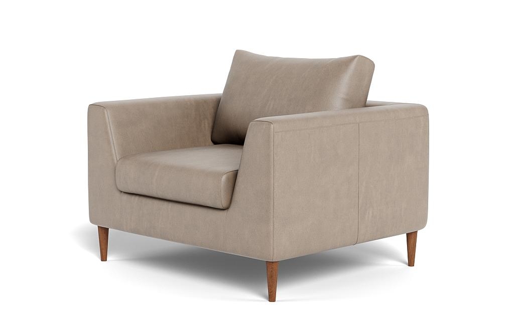 Asher Leather Accent Chair - Image 2