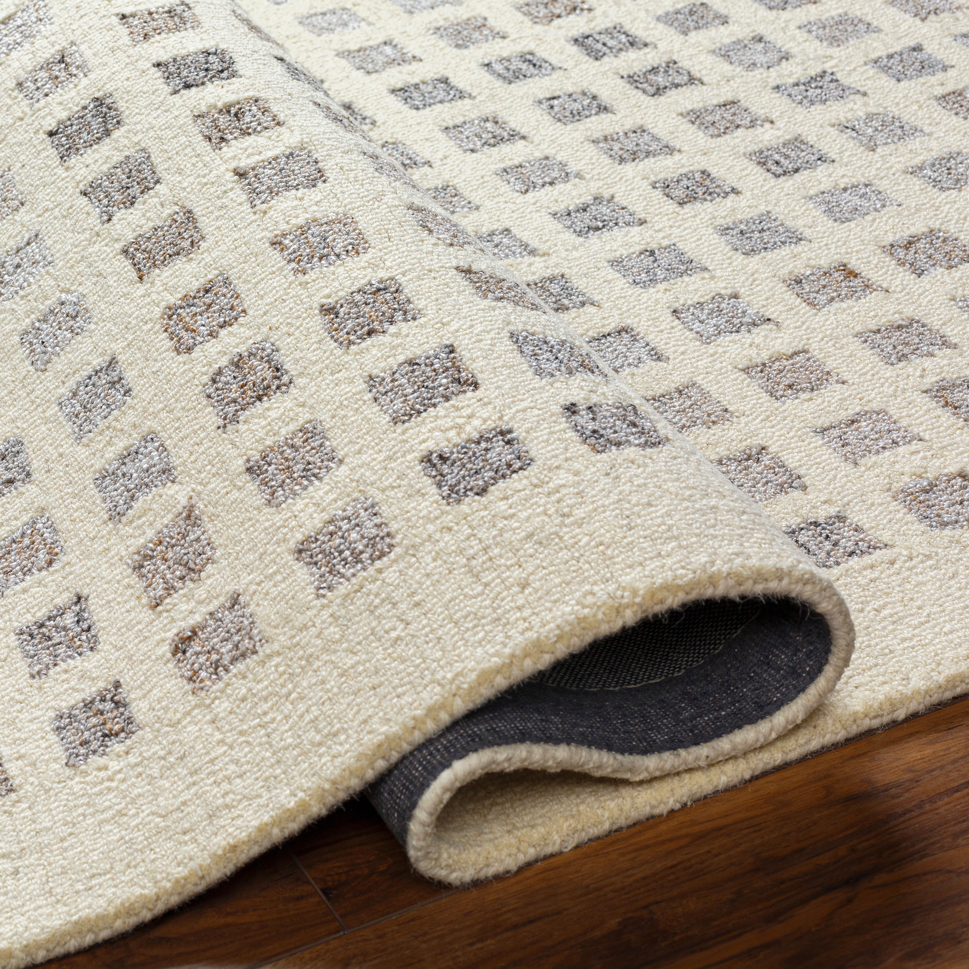 Ottawa Beige Indoor 9' x 12' Handmade Rug - Image 3