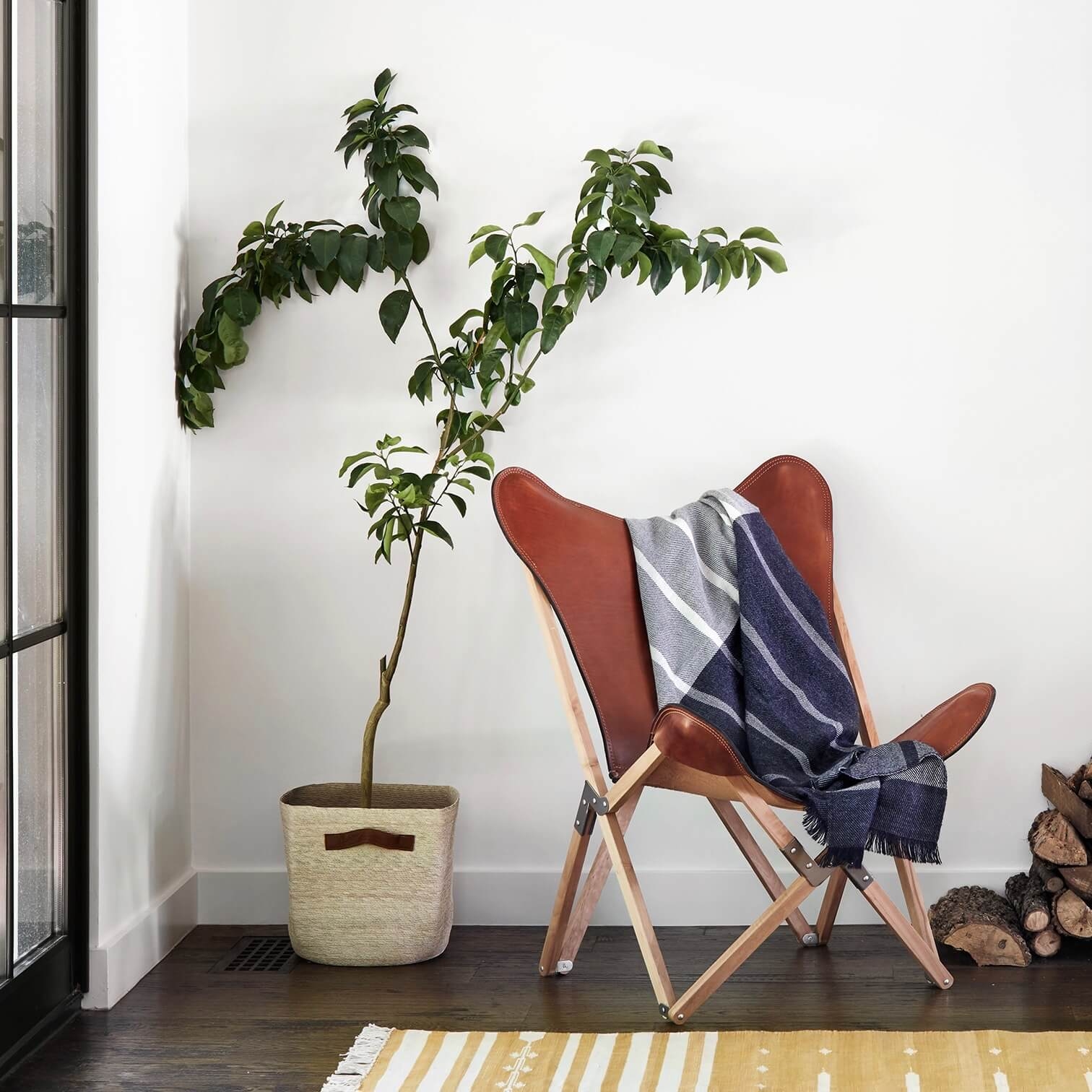 The Citizenry El Mar Alpaca Throw | Navy - Image 3