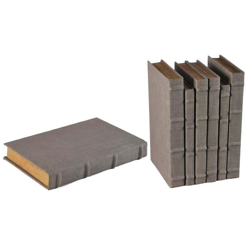 Sarreid Ltd 6 Piece Heather Decorative Book Set - Image 0