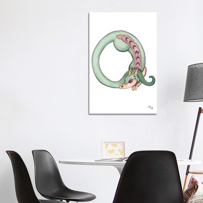 Monster Letter Q by Might Fly Art & Illustration - Gallery-Wrapped Canvas Giclée - Image 0