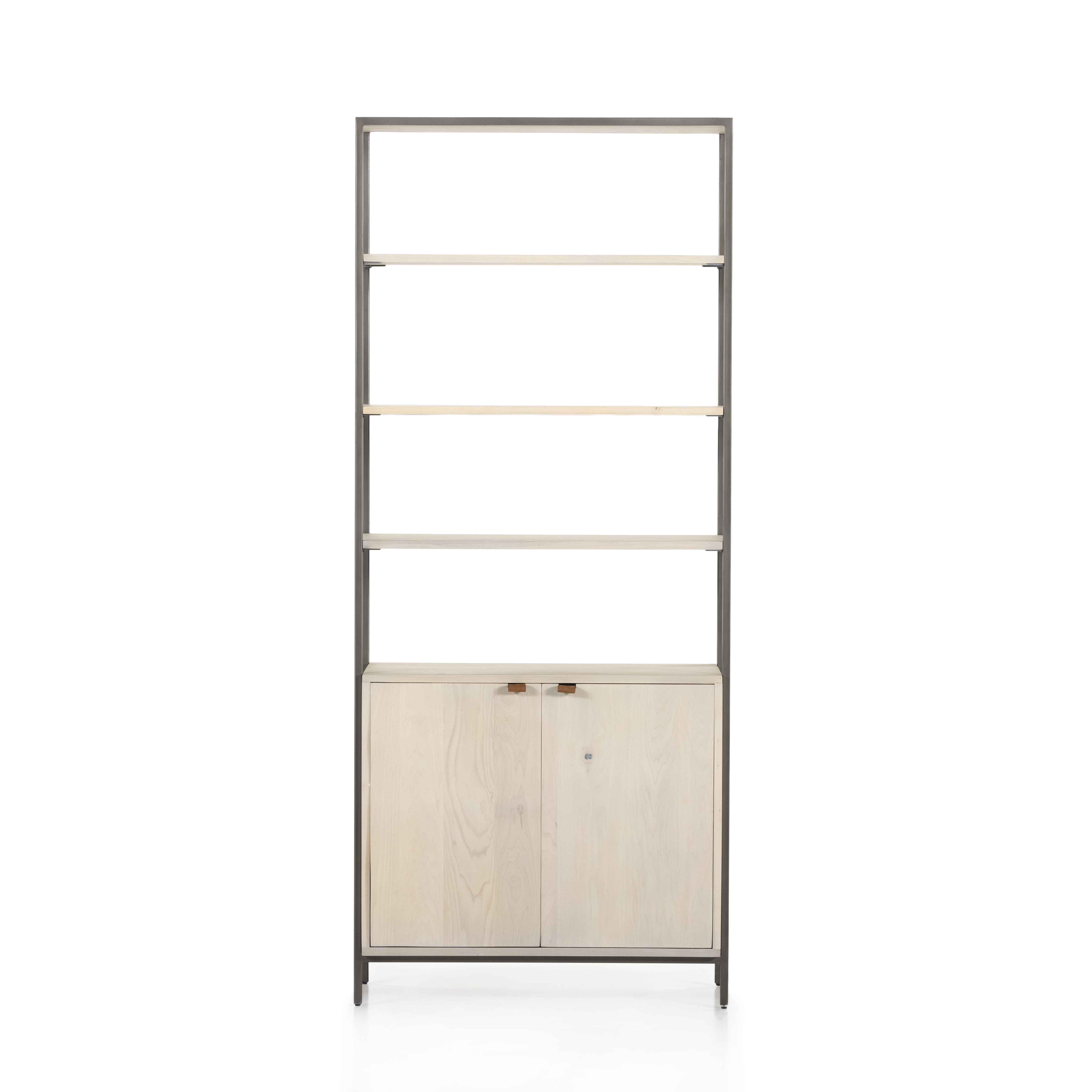 Trey Modular Wide Bookcase-Dove Poplar - Image 3