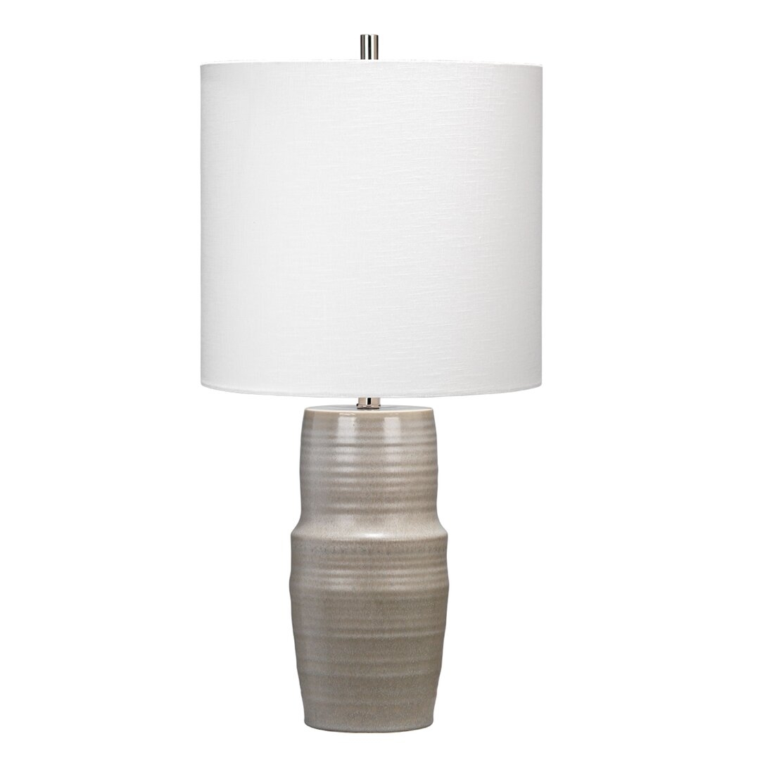 "Jamie Young Company 30'' Grey Table Lamp" - Image 0