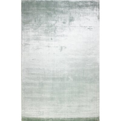 Adelia Handmade Silk Seafoam Area Rug - Image 0