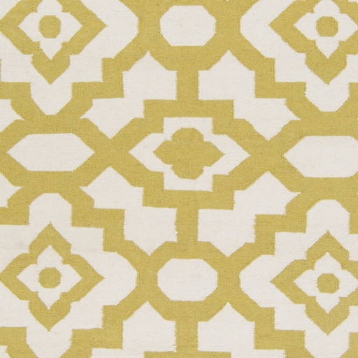 Market Place Green Indoor 3'6" x 5'6" Handmade Rug - Image 0