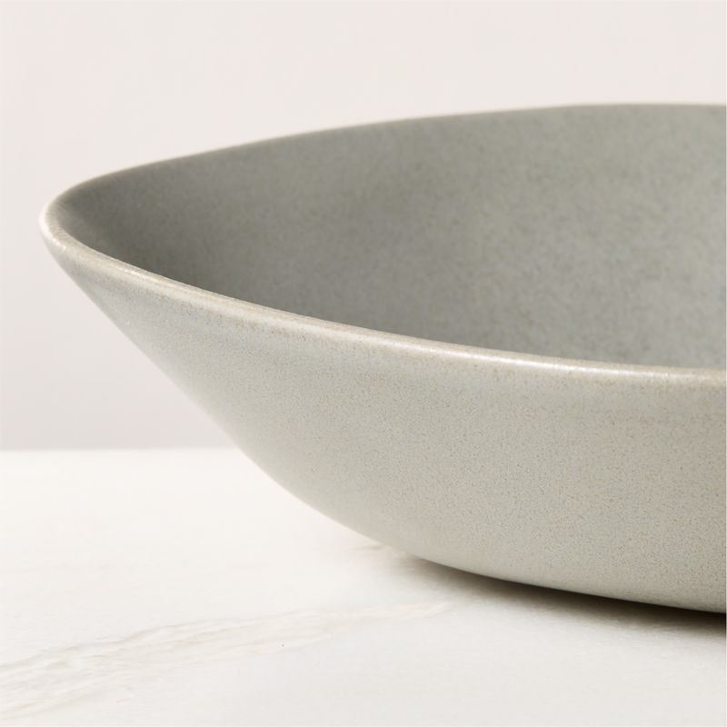 Selene Grey Stoneware Pasta Bowls Set of 6 - Image 4