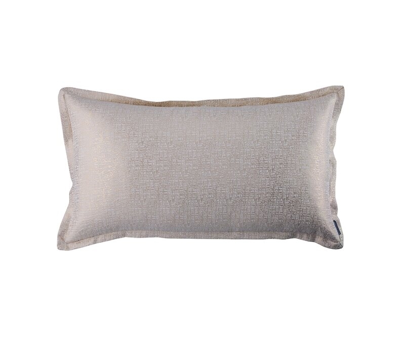 Lili Alessandra Sophia Linen Lumbar Pillow - Image 0