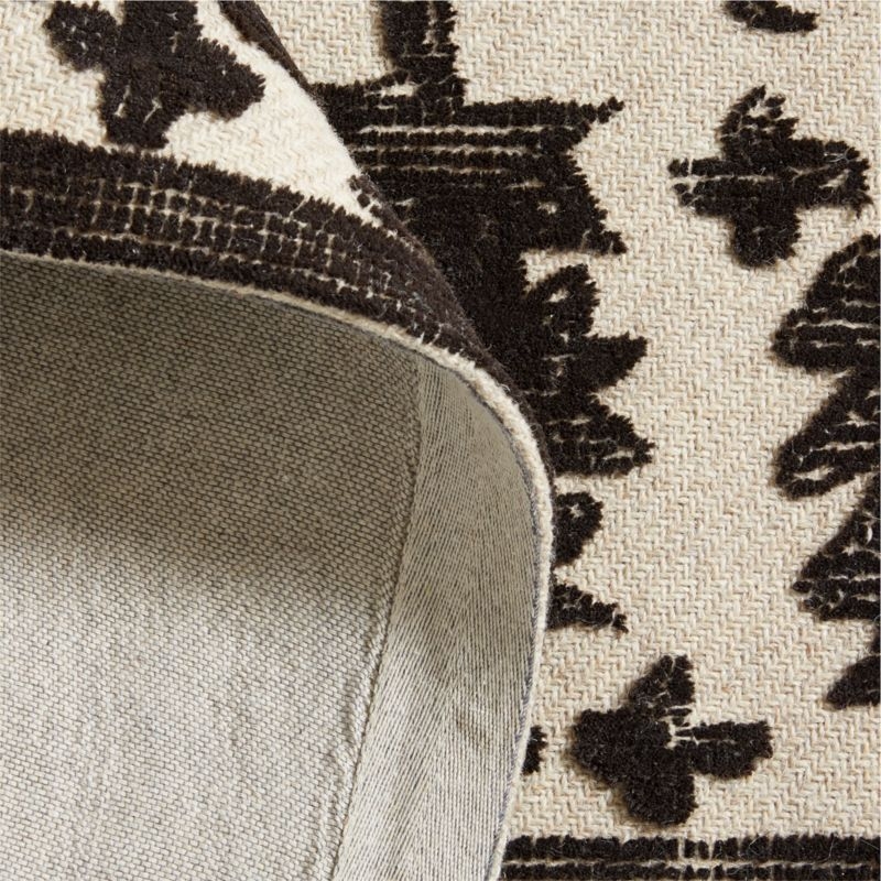 Avalon Wool Hand-Tufted Charcoal Grey Area Rug 10'x14' - Image 1