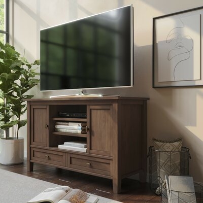 Oyama Solid Wood TV Stand for TVs up to 50" - Image 0