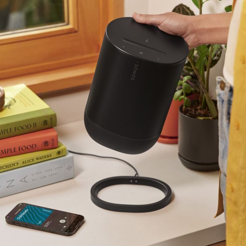 Sonos Move 2 Black Portable Bluetooth Smart Speaker - Image 3