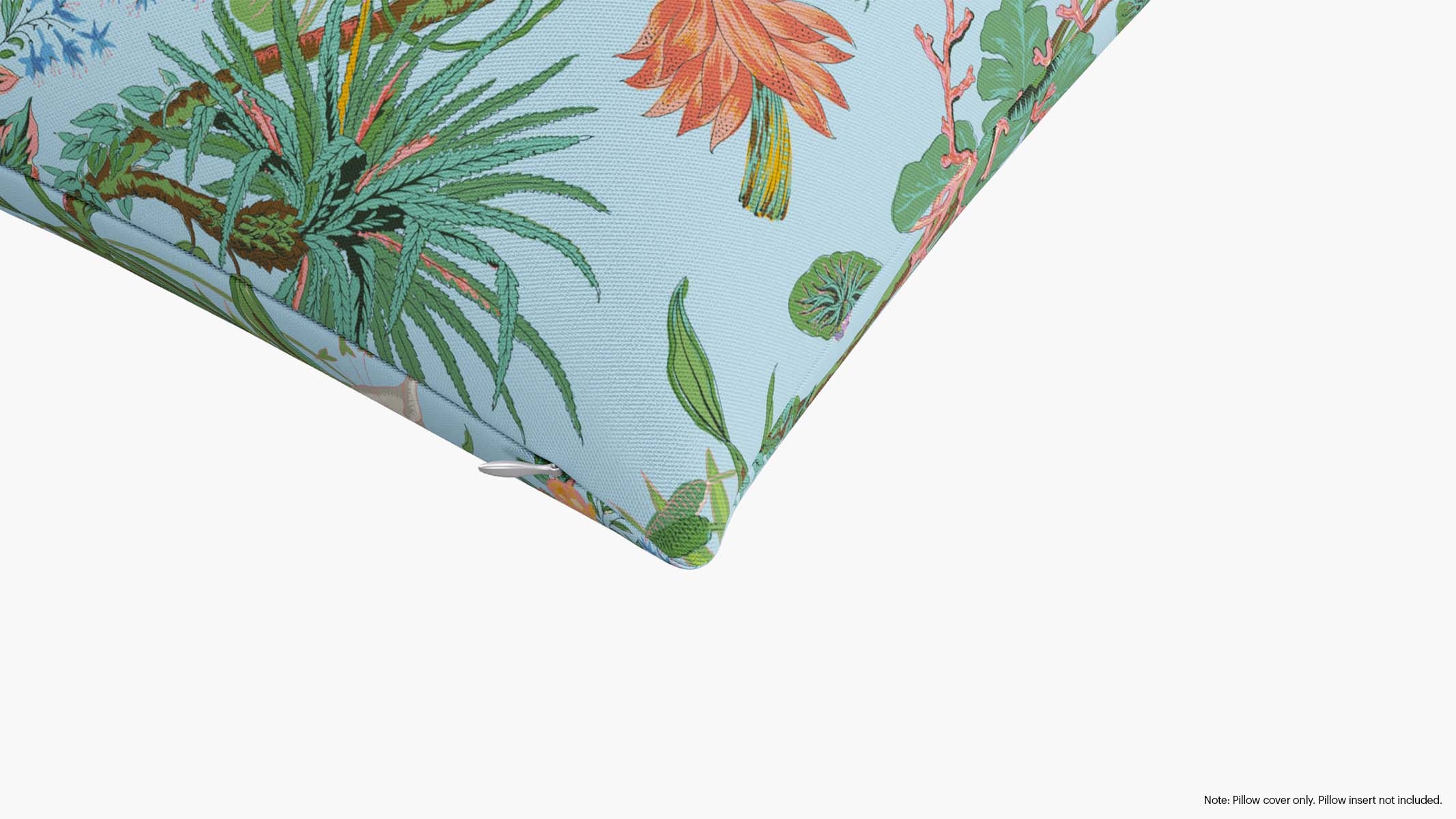 Throw Pillow Cover 20", Sky Cinque Terra, 20" x 20" - Image 1