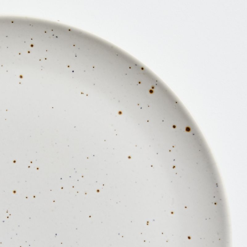 Craft Speckled White Dinner Plates, Set of 8 - Image 2