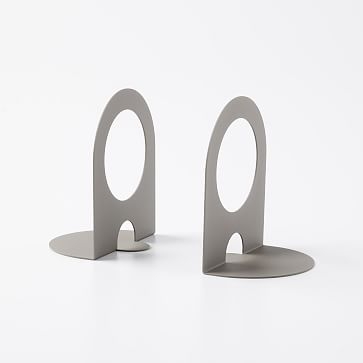 Perry Book Ends, Flax - Image 1