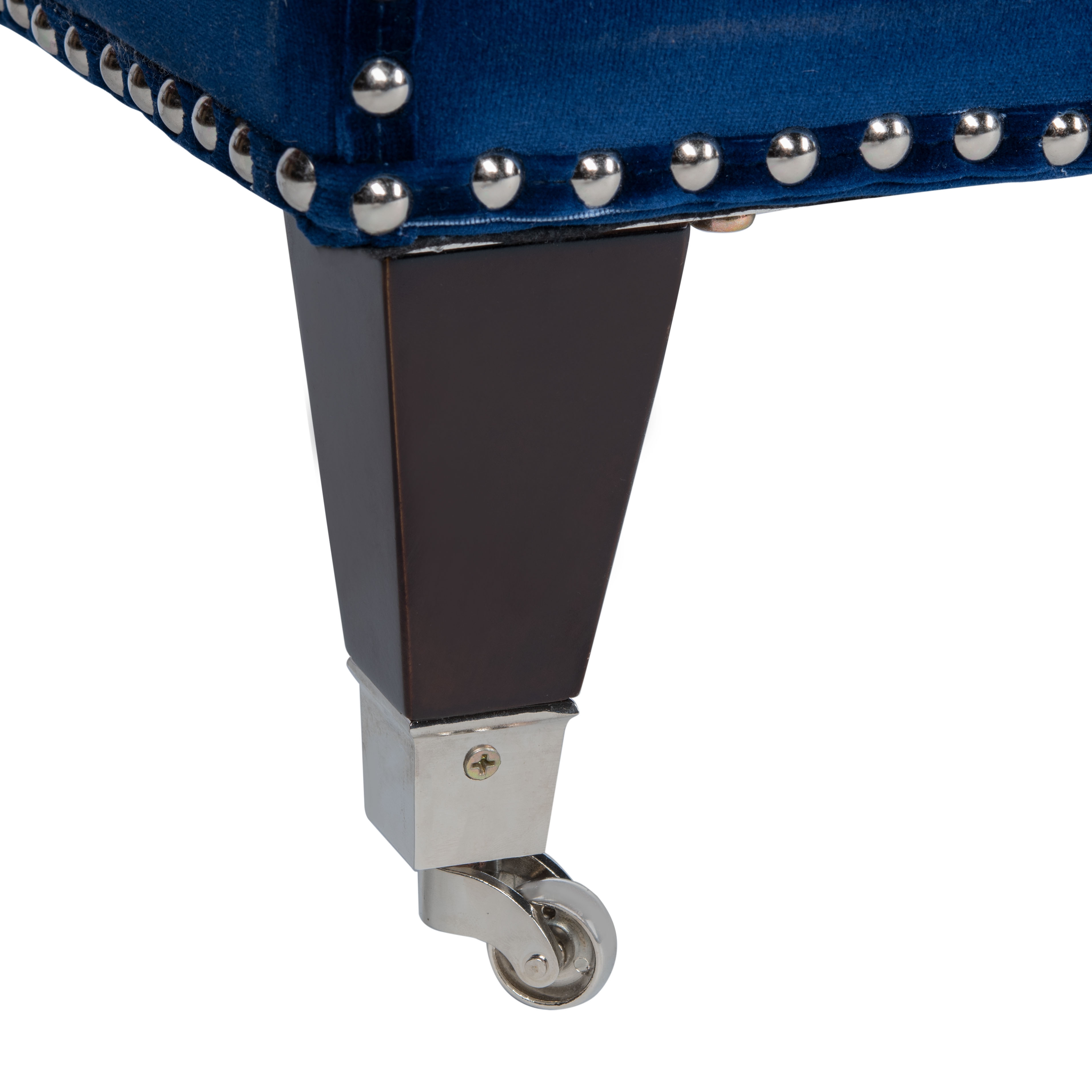 Miller Tufted Velvet Sofa - Navy Blue - Safavieh - Image 8