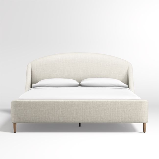 Lafayette Natural Upholstered King Bed - Image 0