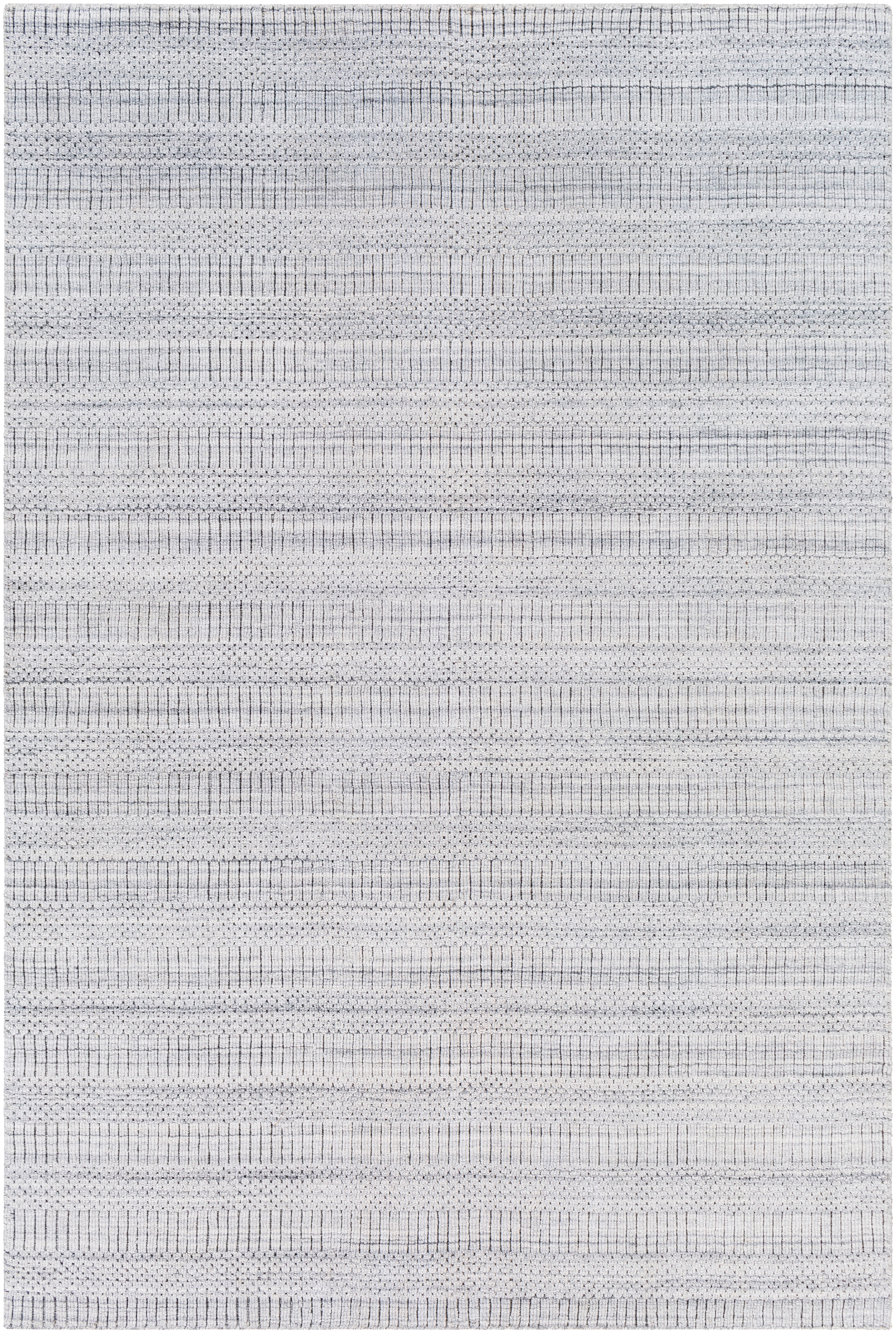 Hickory Gray Indoor 10' x 14' Handmade Rug - Image 0