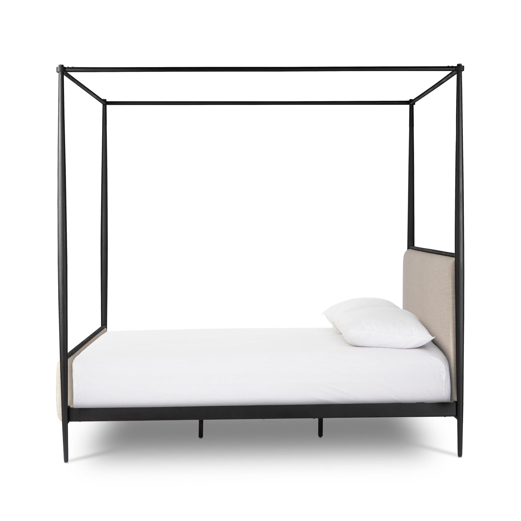 Xander Canopy Bed - Savoy Parchment - Image 3