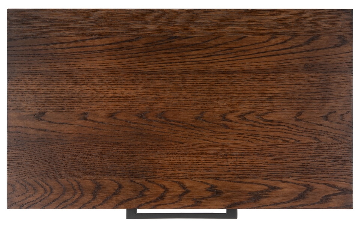 Mallory 3 Drawer Nightstand - Dark Brown - Image 7