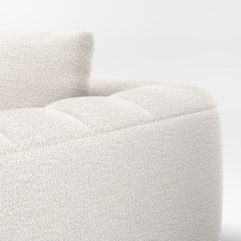Cambria Bouclé 2-Piece Left-Arm Chaise Sectional Sofa - Image 4