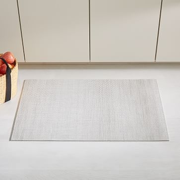 Chilewich Wave Woven Floor Mat Gray - Image 1