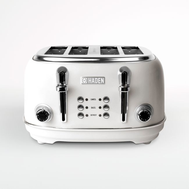 HADEN Heritage Ivory 4-Slice Toaster - Image 0