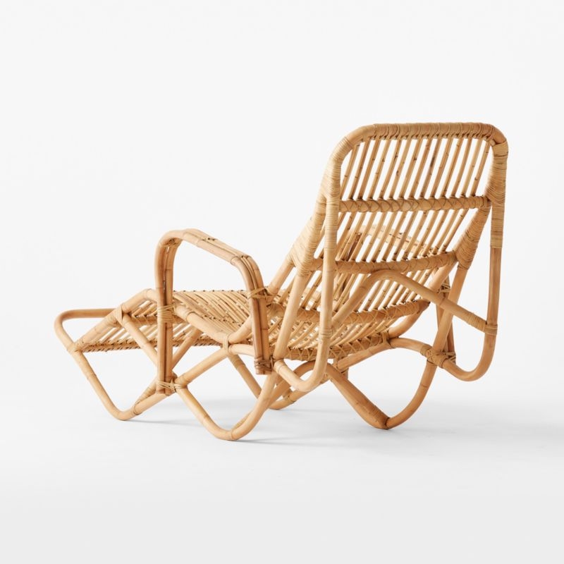 Wengler Reclining Rattan Chaise Lounge - Image 5