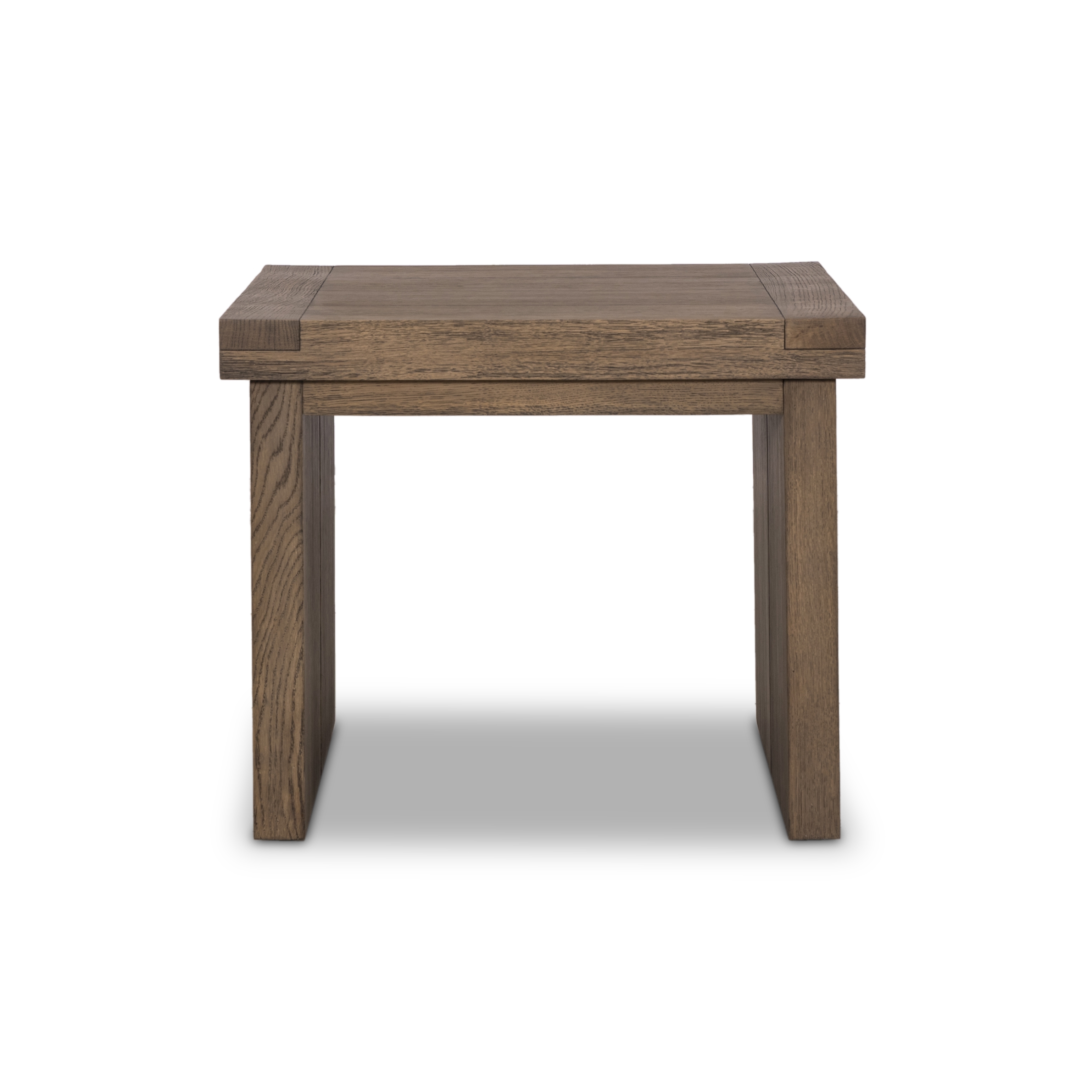 Warby End Table-Worn Oak Veneer - Image 3