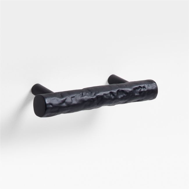 Forged 3" Matte Black Cabinet Pull - Image 0