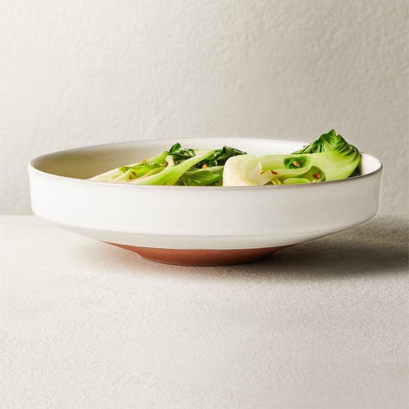 Dolce White Pasta Bowl - Image 1