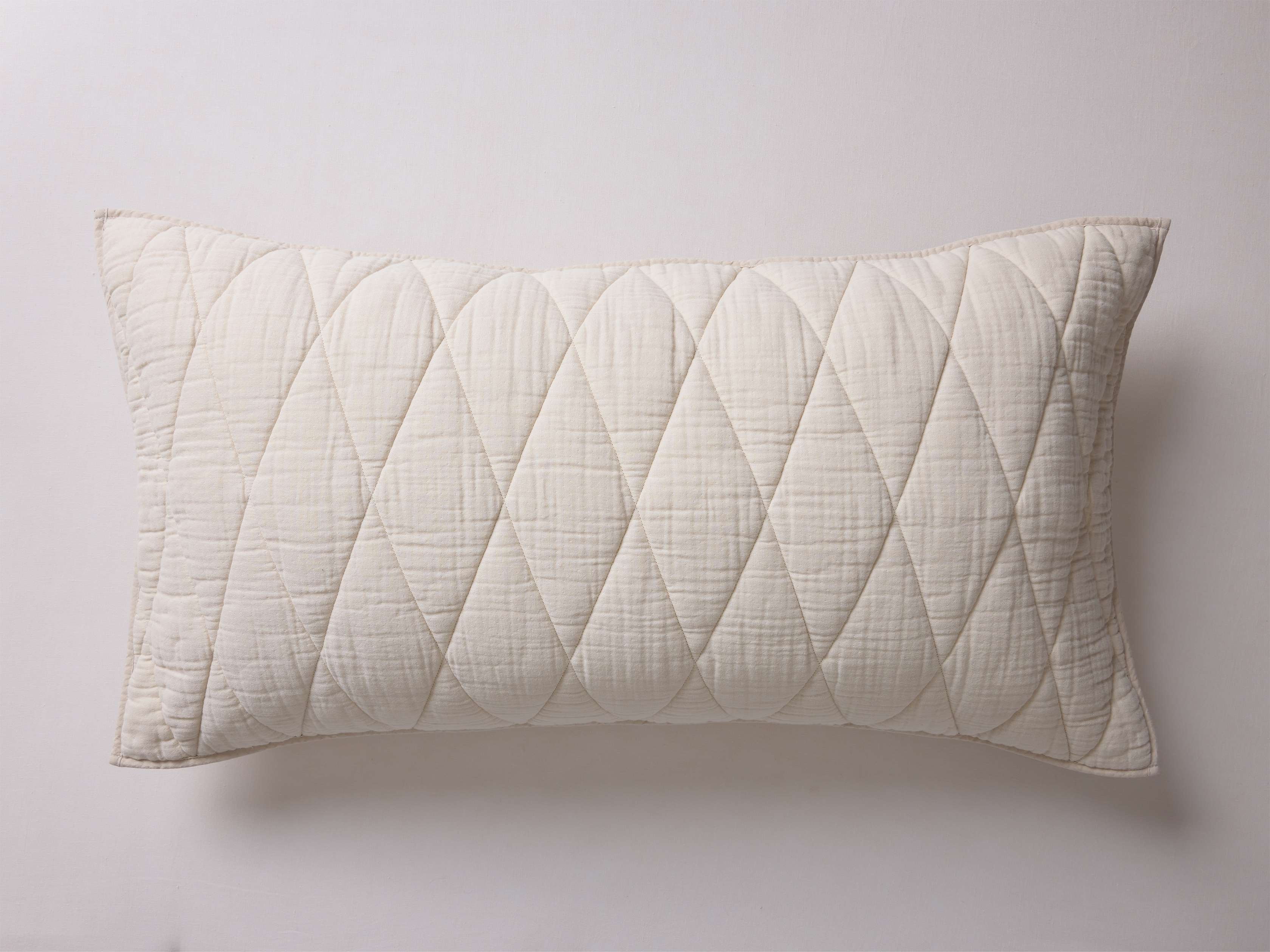 Malea Sham Cotton Standard in Natural   - Image 0