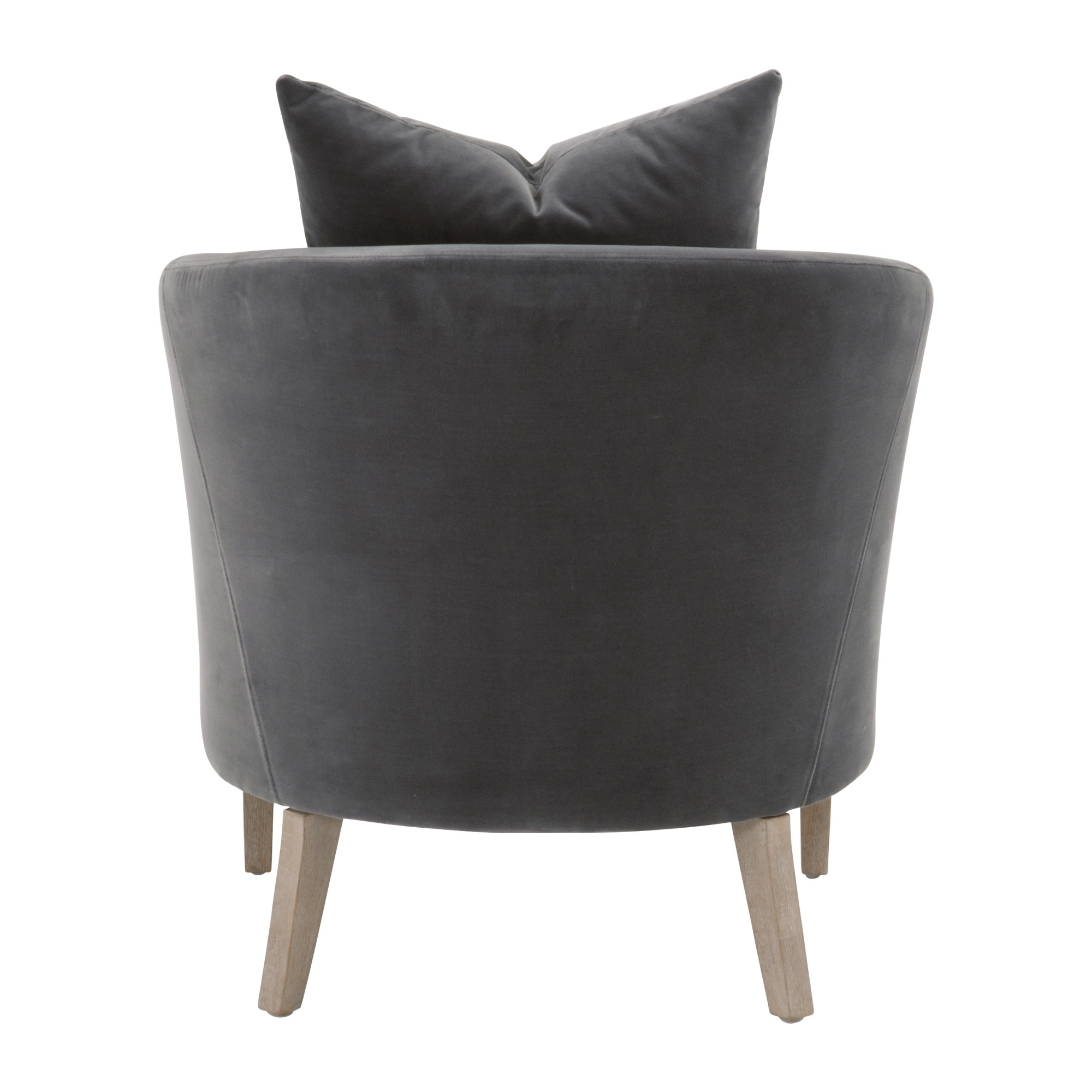 Indra Club Chair, Charcoal - Image 2