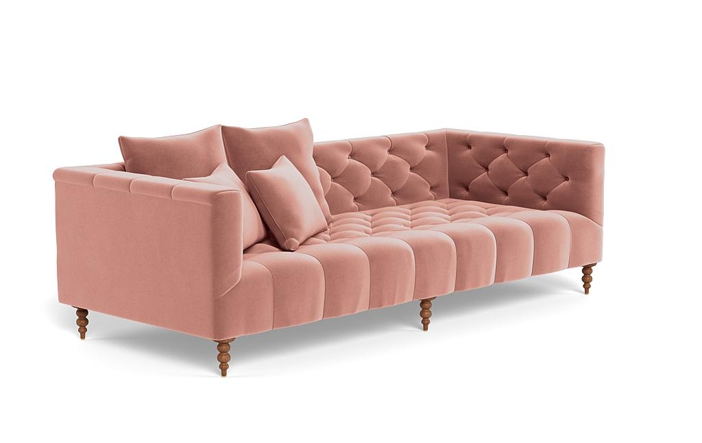 Ms. Chesterfield Fabric Sofa by Apartment Therapy - Image 1