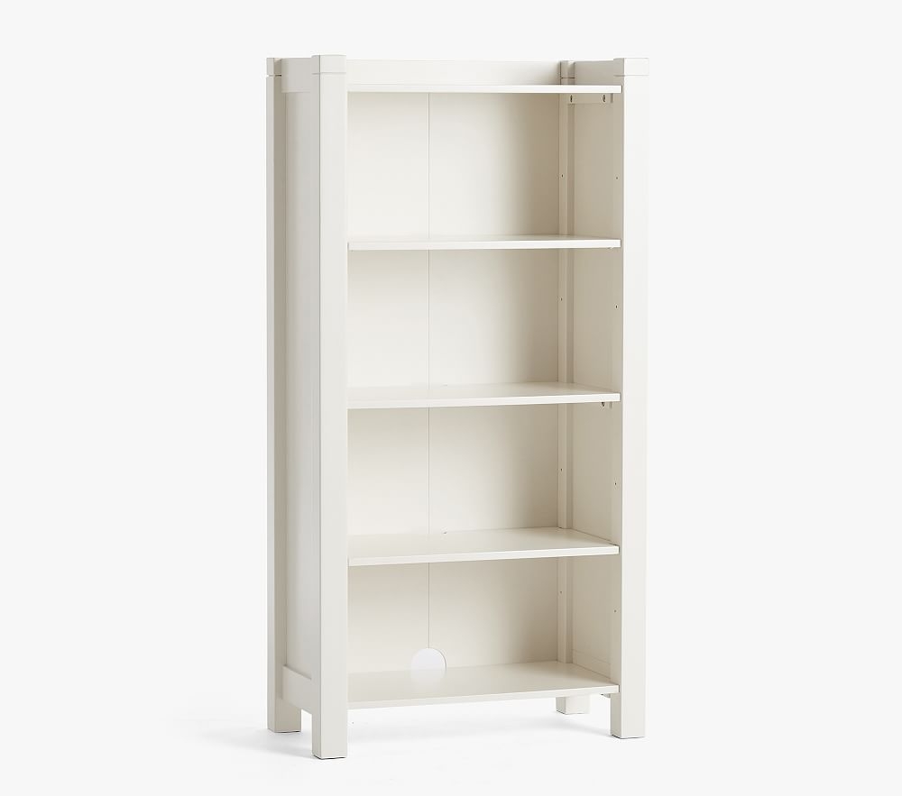 Camp Bookcase Tower, Simply White, In-Home Delivery - Image 0