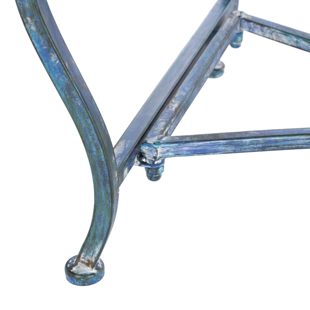 Brielle Bench - Mossy Blue - Safavieh - Image 3