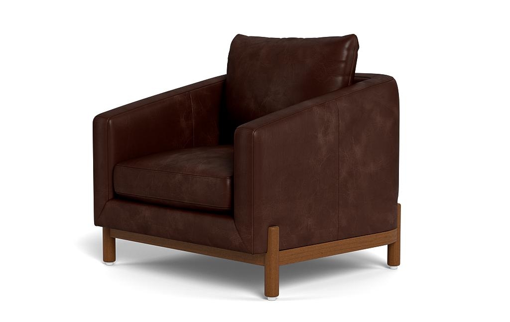 Oslo Leather Accent Chair - Image 2